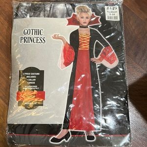 Gothic Princess Girls Halloween Costume - Medium